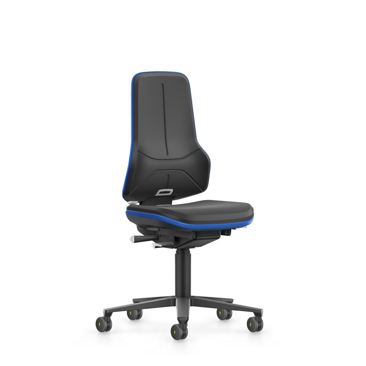 Color flex band:blue, Variation:NEON ESD XXL task swivel chair