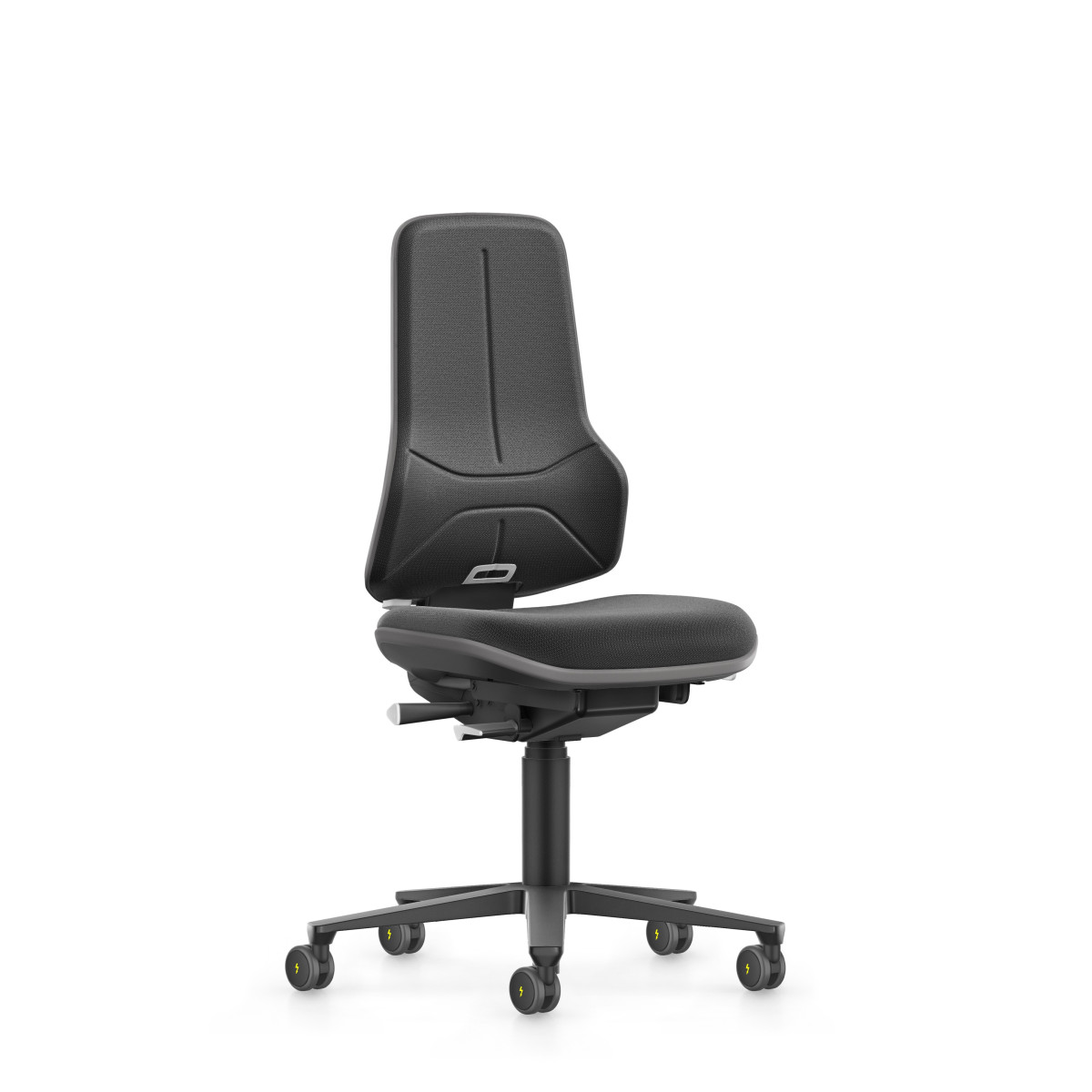 Color flex band:gray, Variation:NEON ESD XXL task swivel chair