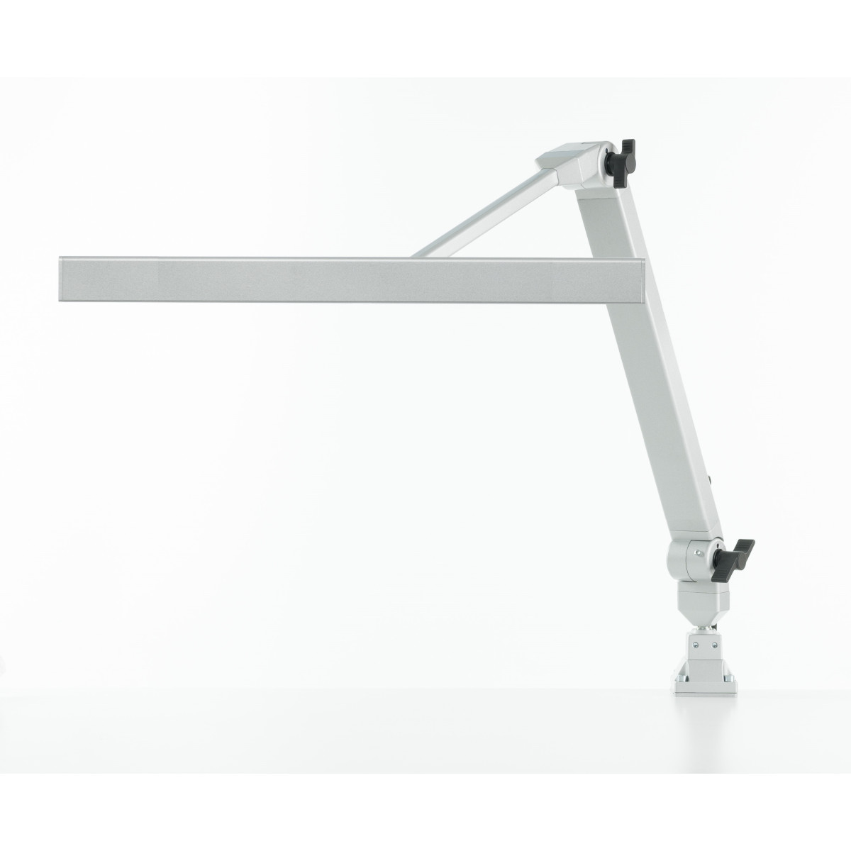 Variation:GSL18 articulated luminaire, dimmable with spring support in the middle and base joint