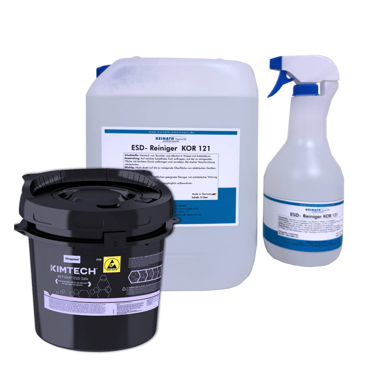 KIMTECH* WETTASK Moist Cleaning System for ESD Areas