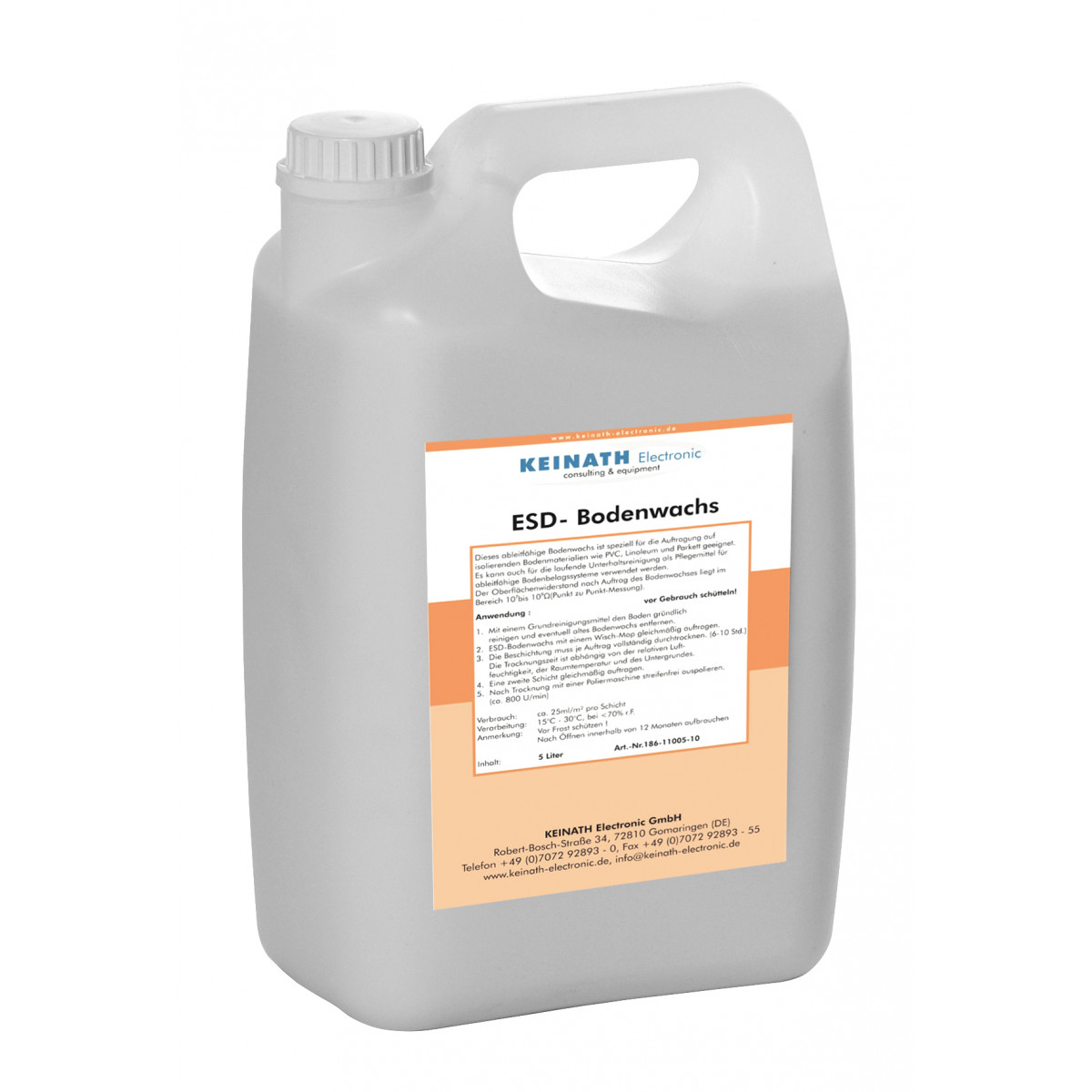ESD floor wax